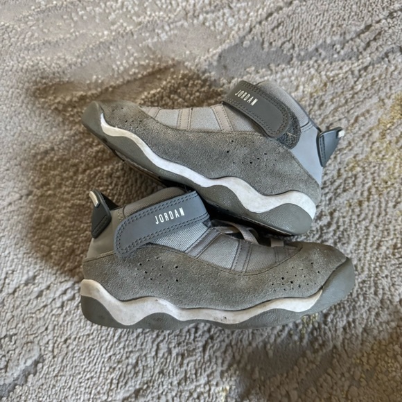 Nike Air Jordan kids boys sneakers bundle air max zero 90 6 rings black gray 9 - Picture 14 of 15